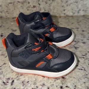 OshKosh B'gosh Toddles 5 Navy and Orange Kids Sneakers